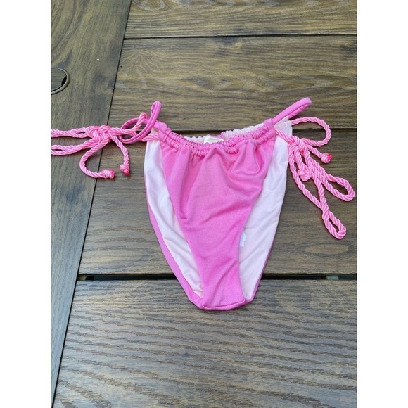 BAOBAB LULA SIDE TIE STRING SWIM BOTTOM pink L - Picture 4 of 12